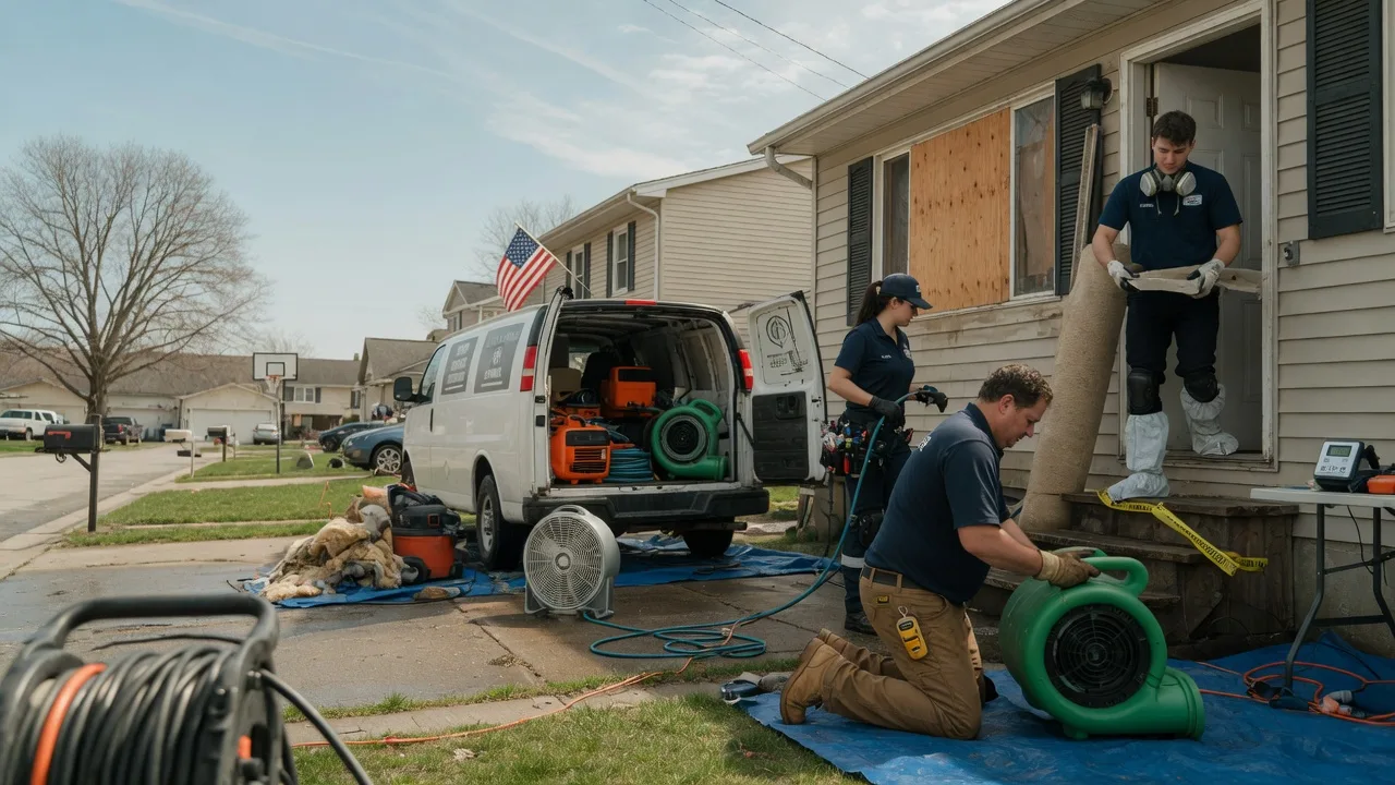 Water Damage Restoration in Pipestone, MN near me
